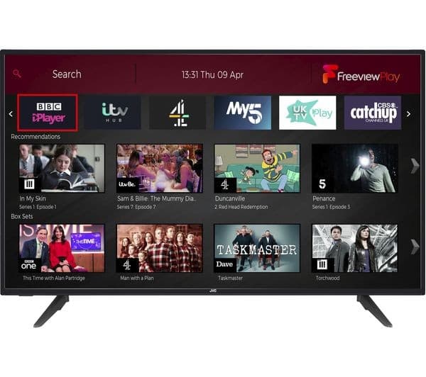 JVC LT-50C800 50" Smart 4K Ultra HD HDR LED TV - Black - Image 5