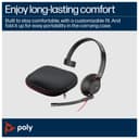 Poly Blackwire 5210 Monaural USB-C USB-A 3.5mm Wired Headset thumbnail 5