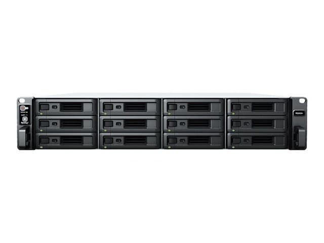 Synology RackStation RS2423+ - NAS server - 12 bays - rack-mountable - SATA 6Gb/s - RAID RAID 0, 1, 5, 6, 10, JBOD - RAM - Image 1