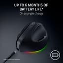 Razer Pro Click V2 Vertical Mouse - Black thumbnail 5