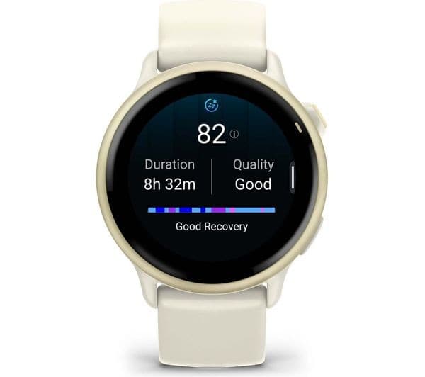 Garmin Vivoactive 6 Smartwatch Bone Lunar Gold - Image 3