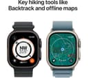 Apple Watch Ultra 3 GPS + Cellular 49mm Black Titanium Case with Black Trail Loop - S/M thumbnail 6