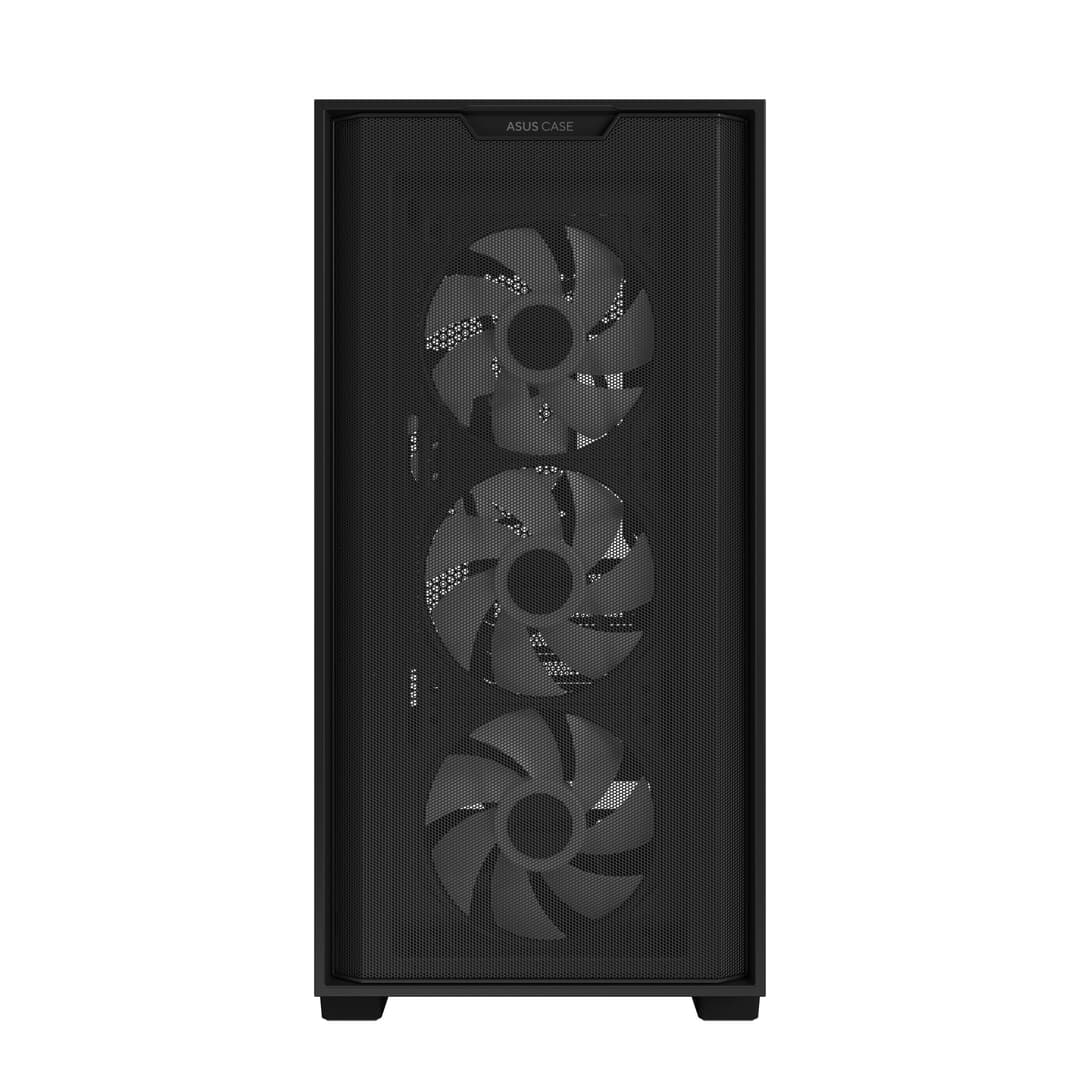ASUS A21 PLUS ARGB Micro-ATX PC Case - Black - Image 1