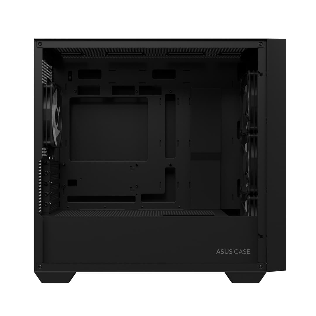 ASUS A21 PLUS ARGB Micro-ATX PC Case - Black - Image 4