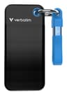 Verbatim Pocket SSD USB 3.2 Gen 2 256GB Black/Blue