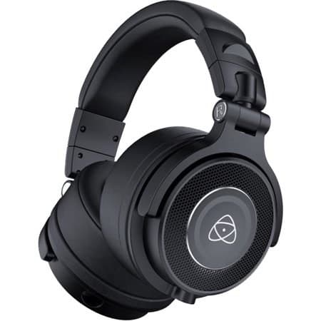 Atomos StudioSonic Professional Wired Over-Ear Headphones – Studio Monitor Sound Quality for Recording  Mixing & Content Creation – Black