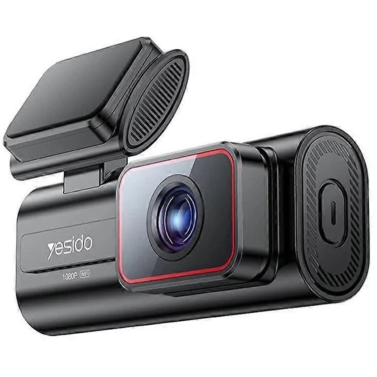 YESIDO KM21 Car Dash Cam 1080P HD 145 Degree Wide Angle - Black - Image 1