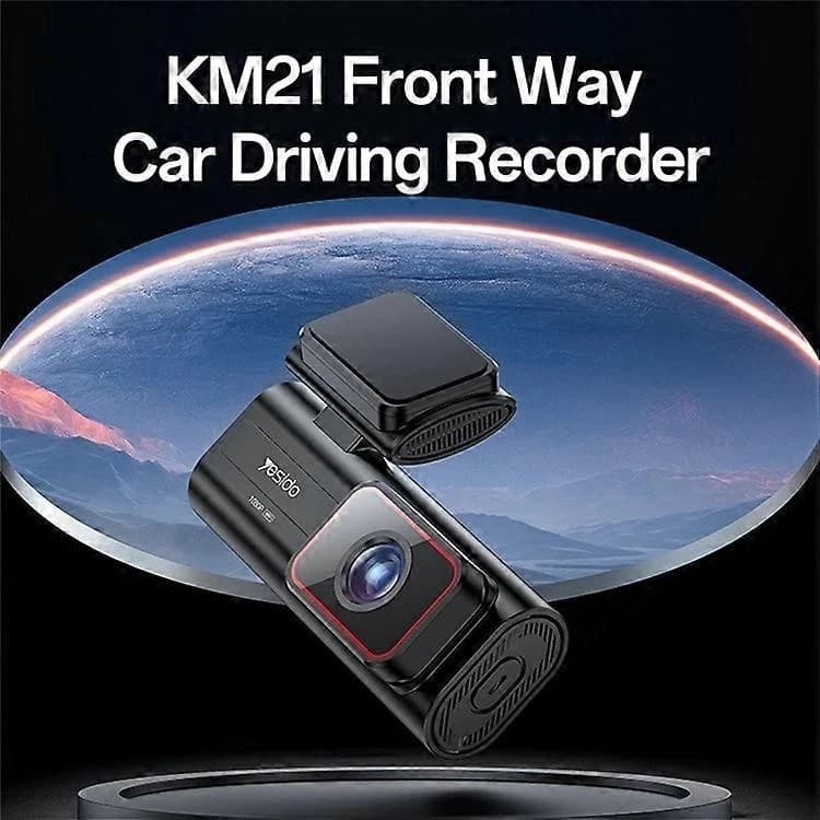 YESIDO KM21 Car Dash Cam 1080P HD 145 Degree Wide Angle - Black - Image 2
