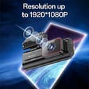 YESIDO KM21 Car Dash Cam 1080P HD 145 Degree Wide Angle - Black thumbnail 4