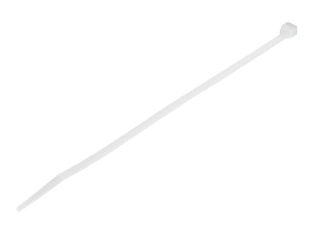 StarTech CBMZT8N Cable Ties 20cm 100-Pack White - Image 2