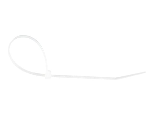 StarTech CBMZT8N Cable Ties 20cm 100-Pack White - Image 3