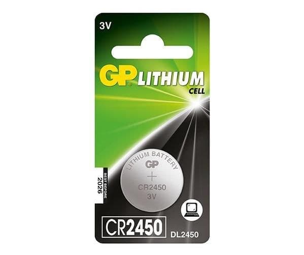 LITHIUM BUTTON CELL CR2450