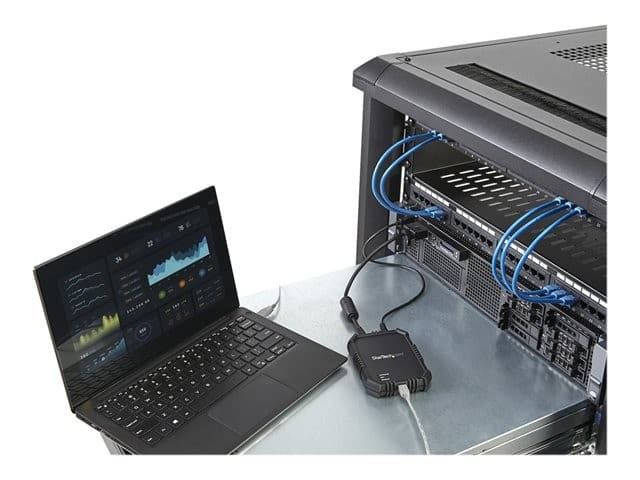 StarTech NOTECONS02X KVM Switch Black - Image 4