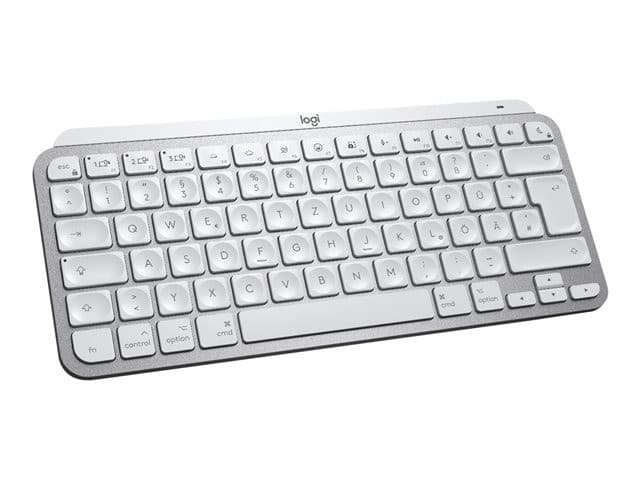 Logitech MX Keys Mini for Mac Wireless Keyboard UK QWERTY Layout - Pale Grey - Image 4