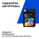 HP 950XL Black & 951 Cyan, Magenta, Yellow Original Ink Cartridges 4-Pack - Black, Cyan, Magenta, Yellow thumbnail 4