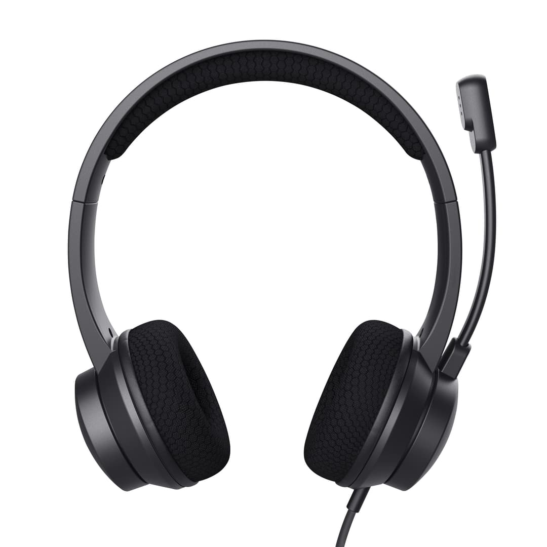 Trust HS-260 Headset Wired Neck-band Office/Call center USB Type-A Black - Image 3