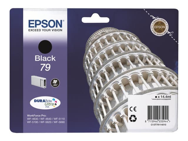 Epson 79 - black - original - ink cartridge