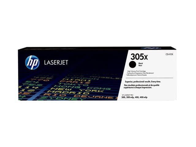 HP 305X - High Yield - black - original - LaserJet - toner cartridge (CE410X) - Image 2
