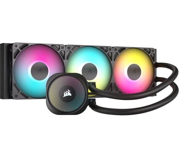 CORSAIR Nautilus RS ARGB Liquid CPU Cooler - 360 mm, Black - Image 1