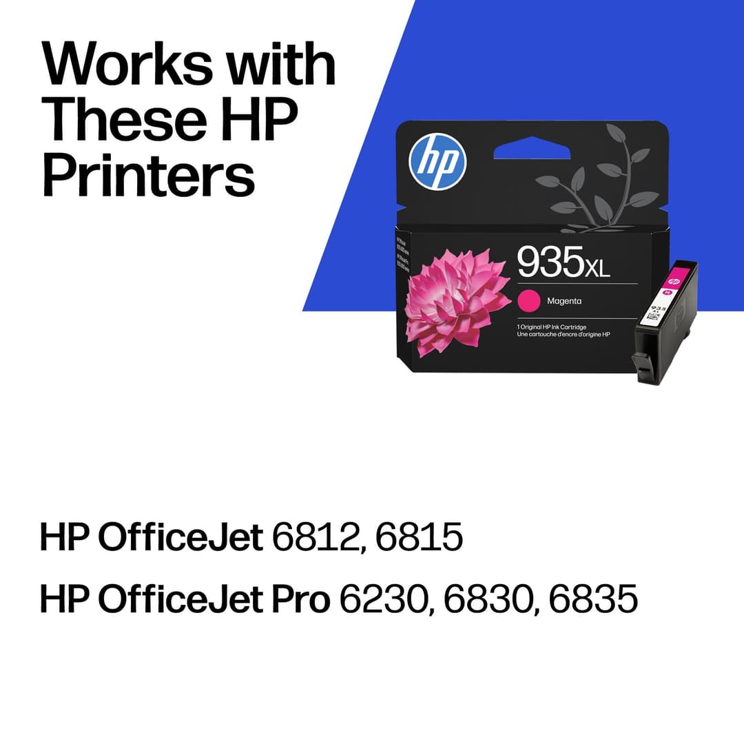 HP 935XL Magenta High-yield Ink Cartridge - Magenta - Image 2