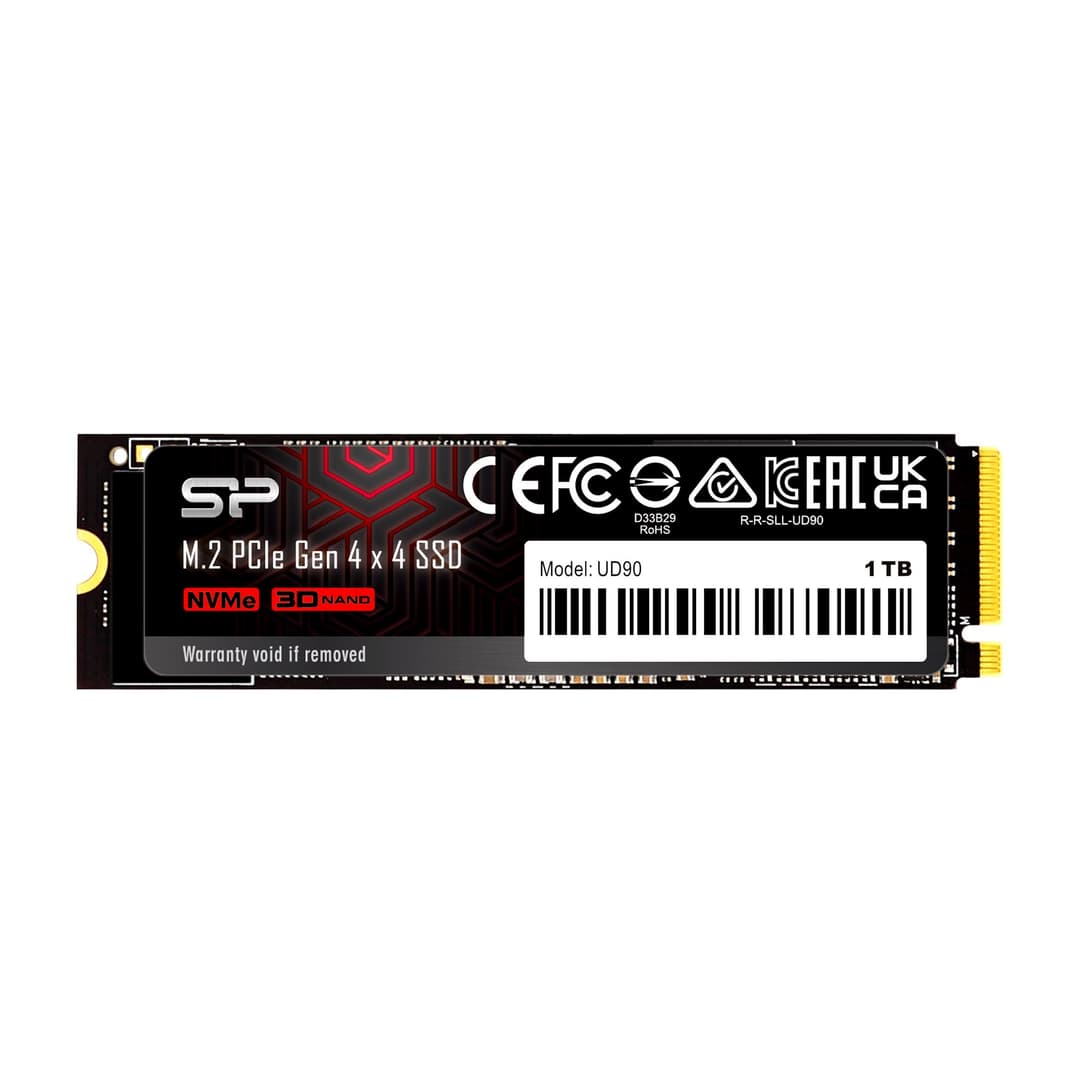 1TB Silicon Power UD90 NVMe 4.0 Gen4 PCIe M.2 2280 SSD Solid State Disk - Image 1