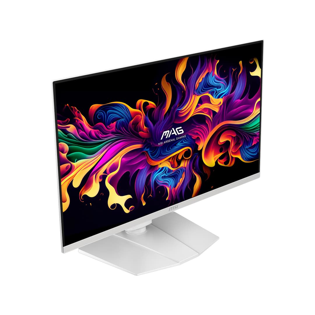 MSI MAG 272QPW QD-OLED X28 27" QHD QD-OLED 280Hz 0.03ms Gaming Monitor - White - Image 2