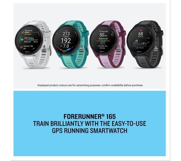 Garmin Forerunner 165 Music Smart Watch - Mist Grey - Image 7