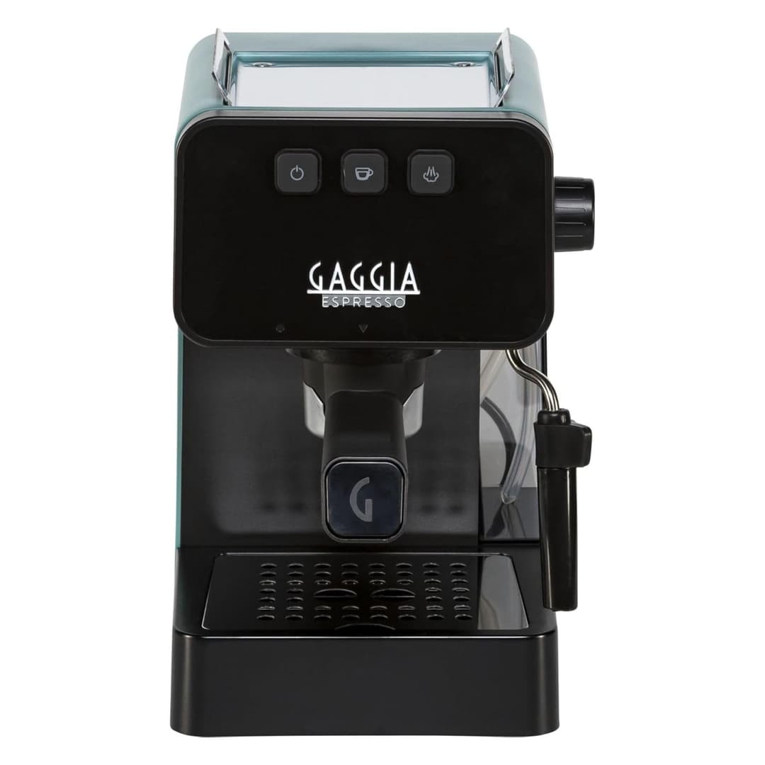Gaggia Espresso Deluxe Manual Coffee Machine And Cappuccino Maker With Milk Frother - Riverway Green - Image 2