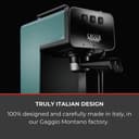 Gaggia Espresso Deluxe Manual Coffee Machine And Cappuccino Maker With Milk Frother - Riverway Green thumbnail 4