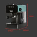 Gaggia Espresso Deluxe Manual Coffee Machine And Cappuccino Maker With Milk Frother - Riverway Green thumbnail 8