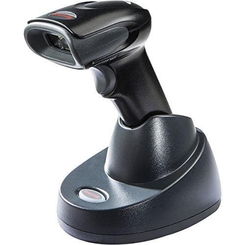 Honeywell Voyager XP 1472g Wireless Bluetooth 1D/2D Barcode Scanner USB Kit with Presentation Base - Black (1472G2D-2USB-5-R) - Image 1