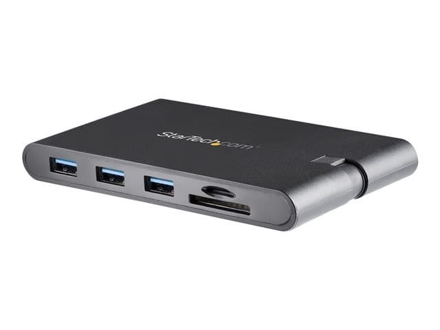 StarTech.com DKT30CHVSCPD USB-C Multiport Adapter Docking Station - 4K HDMI, VGA, 100W PD, 3x USB 3.0, Gigabit Ethernet, SD & MicroSD - Black - Image 3
