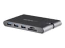 StarTech.com DKT30CHVSCPD USB-C Multiport Adapter Docking Station - 4K HDMI, VGA, 100W PD, 3x USB 3.0, Gigabit Ethernet, SD & MicroSD - Black thumbnail 3