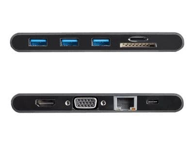 StarTech.com DKT30CHVSCPD USB-C Multiport Adapter Docking Station - 4K HDMI, VGA, 100W PD, 3x USB 3.0, Gigabit Ethernet, SD & MicroSD - Black - Image 7