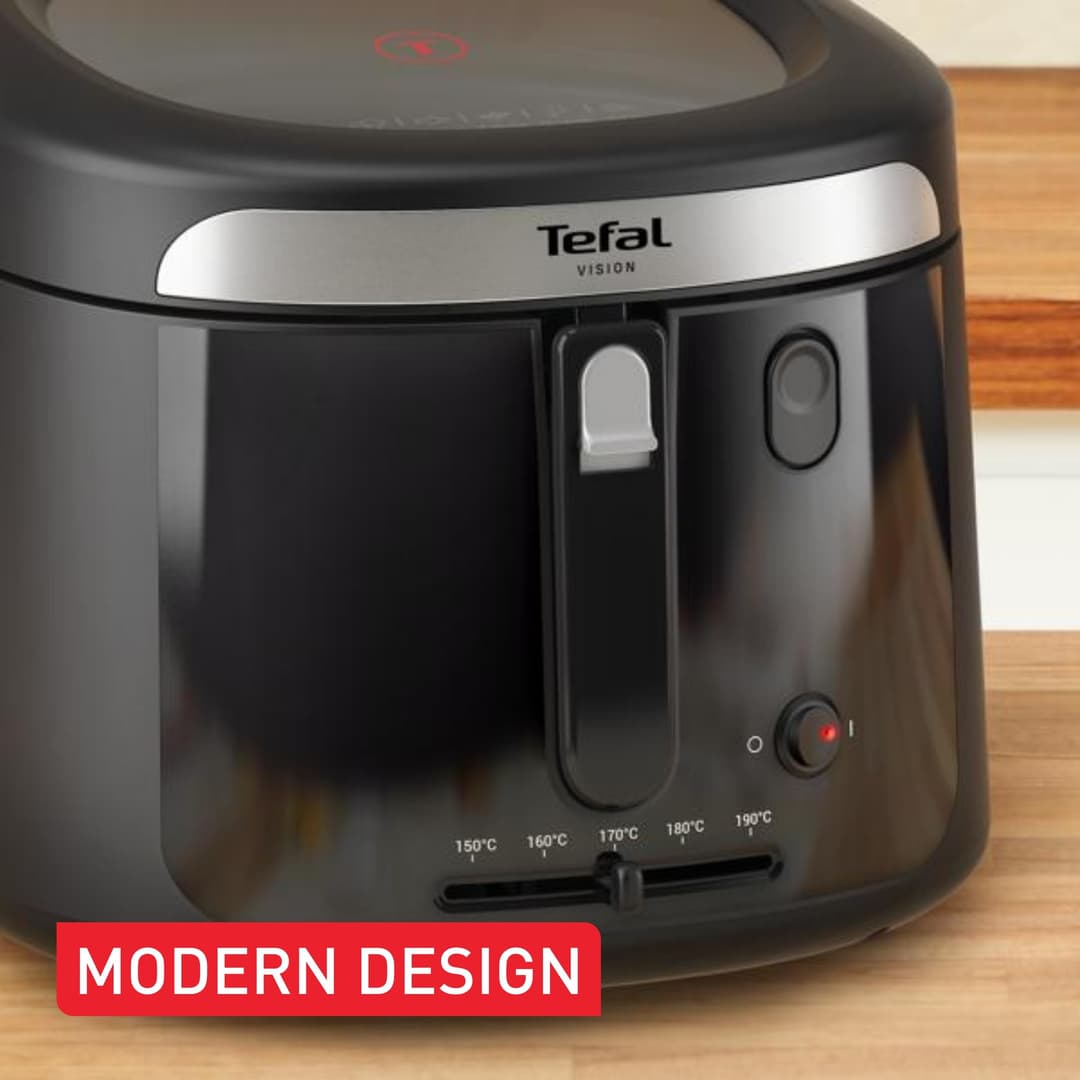 Tefal Vision Fry FF2528G0 Deep Fat Fryer - Black - Image 6