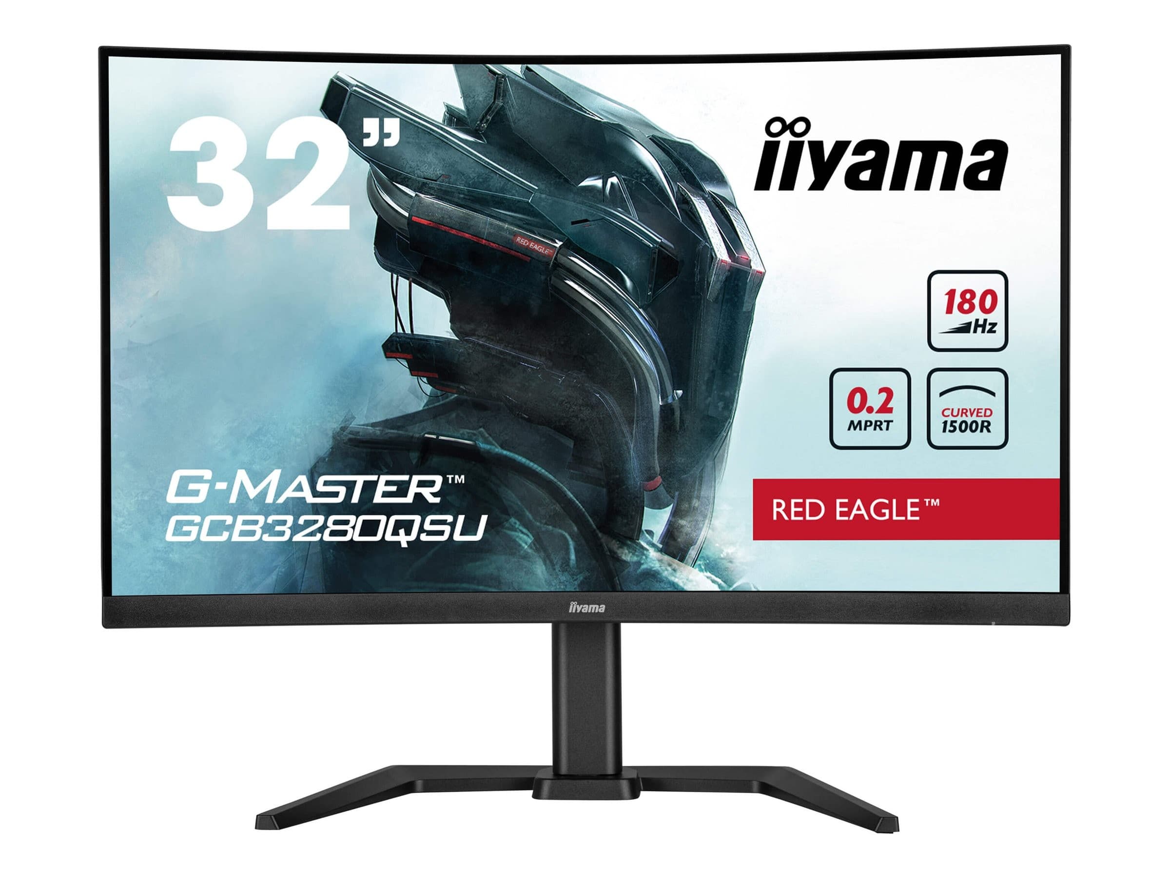 iiyama G-MASTER Red Eagle GCB3280QSU-B2 32" Black