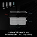 ARCTIC Liquid Freezer III 240 All-In-One CPU Water Cooler - Black thumbnail 3