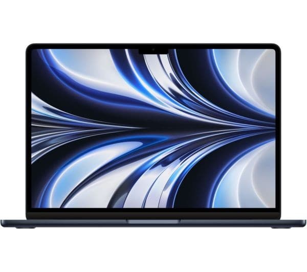 APPLE MacBook Air 13.6" (2022) - M2, 256 GB SSD, Midnight - Image 1