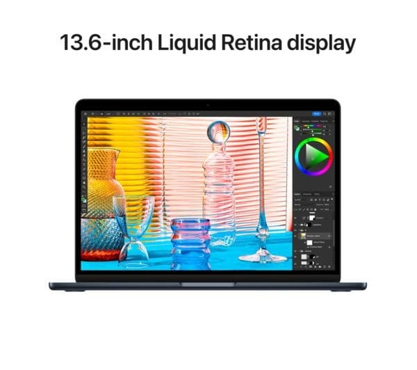 APPLE MacBook Air 13.6" (2022) - M2, 256 GB SSD, Midnight - Image 5
