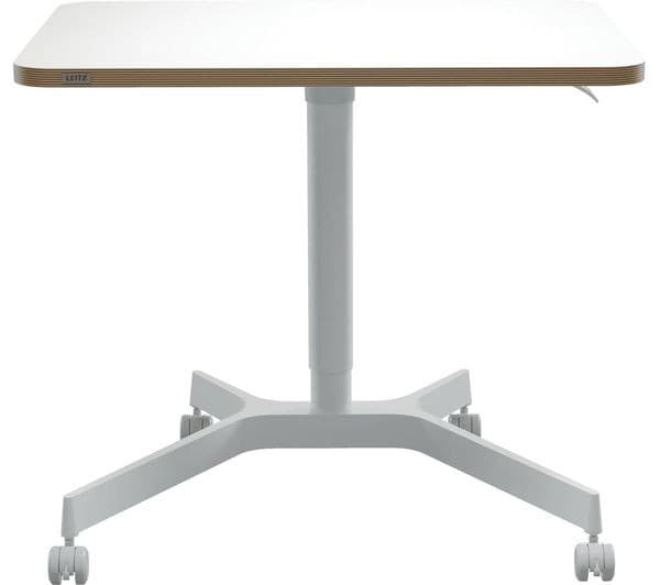 LEITZ Ergo Small Sit Standing Desk - White - Image 1