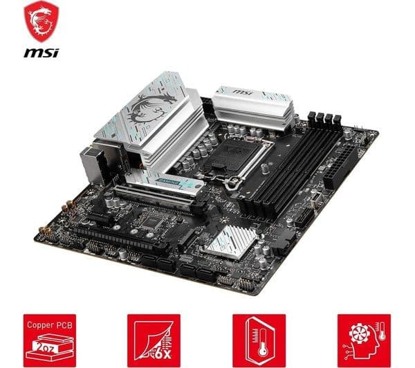 MSI B760M GAMING PLUS WIFI DDR5 LGA1700 Micro-ATX Motherboard - Image 3