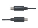 StarTech.com USB2CC2M USB-C to USB-C Cable USB 2.0 2m - Black thumbnail 2