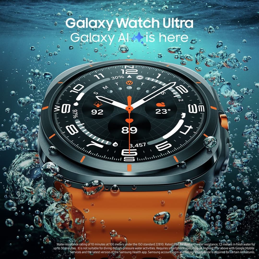 Samsung Galaxy Watch Ultra (2024) 47mm LTE Smartwatch - Titanium White - Image 2