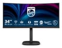 Philips 3000 series 34B2U3600C/00 computer monitor 86.4 cm (34") 3440 x 1440 pixels Wide Quad HD LCD Black thumbnail 1