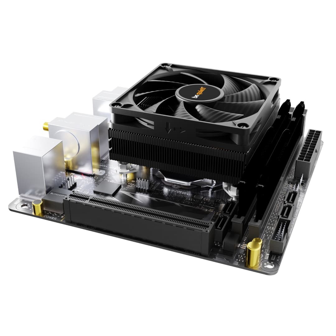 be quiet! Pure Rock LP 4-Pole Fan Motor Technology 4-pin PWM CPU Cooler - Image 5