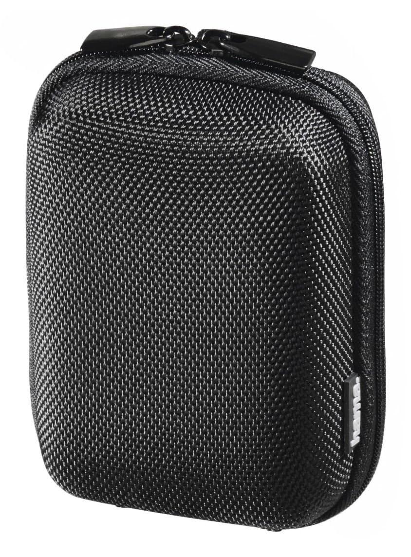 Hama 103691 EVA Camera Case for Compact Cameras with Neck Strap and Belt Loop - Black