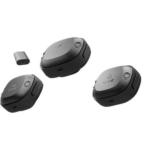 HTC VIVE Ultimate Tracker 3+1 Kit 3 Trackers with Wireless Dongle - Black
