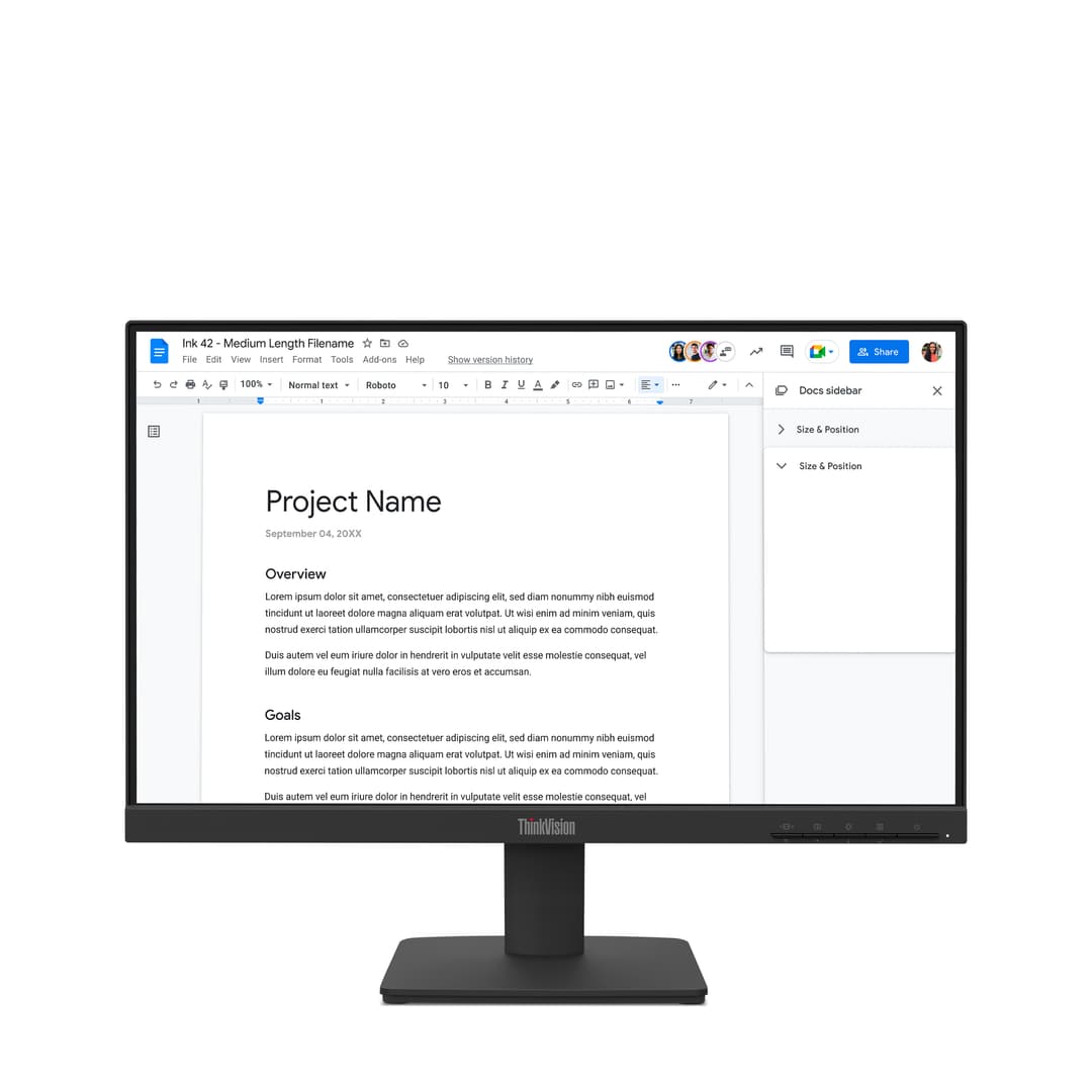 Lenovo ThinkVision S22-4e Monitor - Image 1