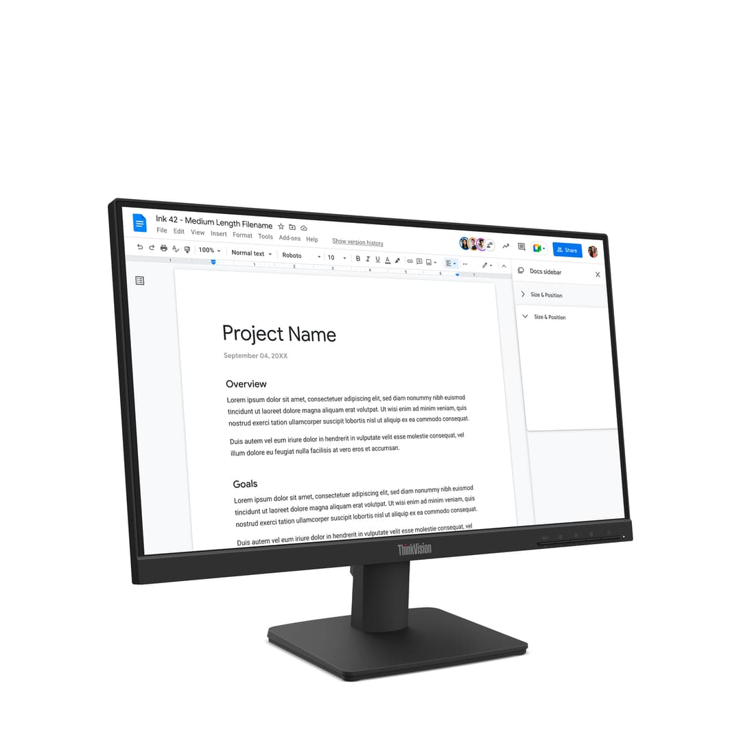 Lenovo ThinkVision S22-4e Monitor - Image 3