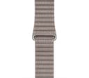 APPLE Watch 42 mm Smoke Grey Leather Loop Band - Medium thumbnail 1